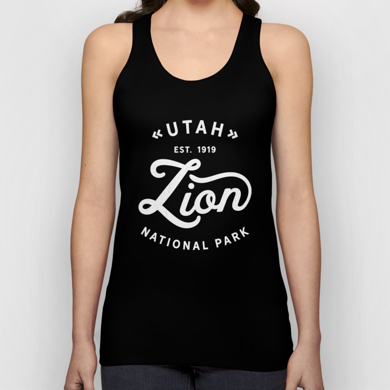 Zion Utah National Park Outdoor Explore And Adventure Unisex Tank