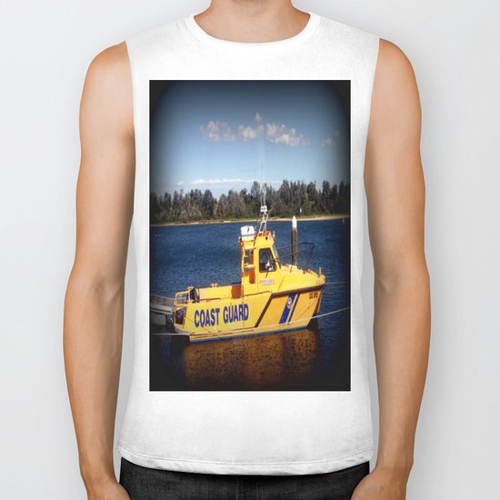 Coast Guard Biker Tank