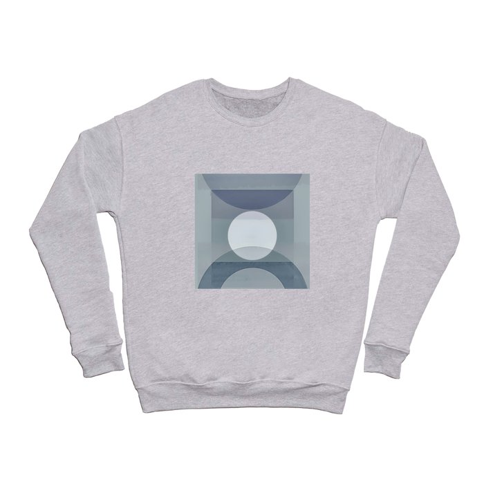 Pale Blue Moon Crewneck Sweatshirt