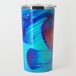 Watch the Flow of the Jelly Glow  Travel Mug