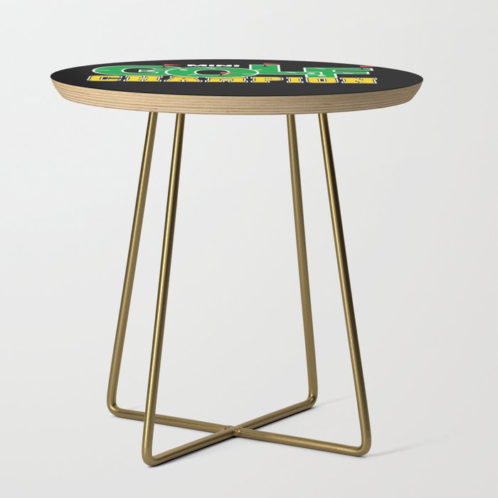 Mini Golf Champion Golfer Side Table