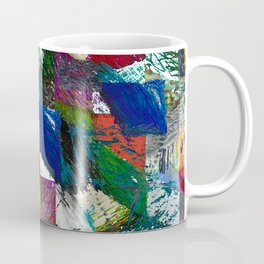 Engineered Bright Windy Afternoon Abstracted Coffee Mug