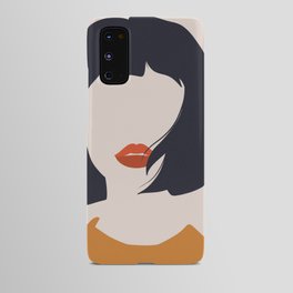 Woman in Yellow Android Case