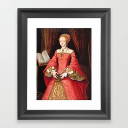 The Blood countess - Elizabeth Bathory Framed Art Print