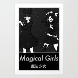 Magical Girls Art Print