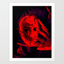 Freddy Vs. Jason Art Print