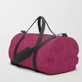 Pineapple Deco // Raspberry Swirl Duffle Bag