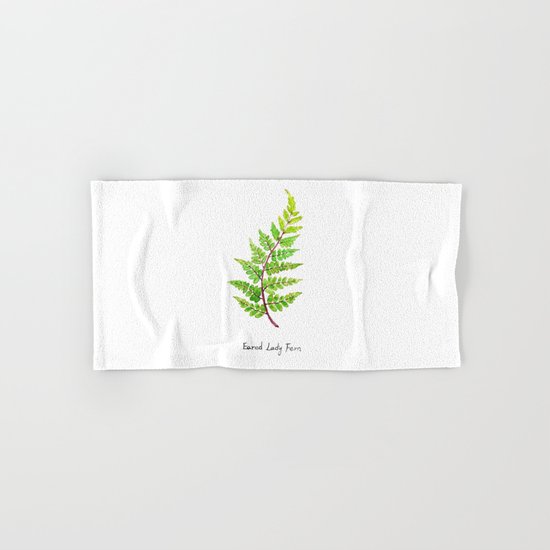 Eared Lady Fern Hand & Bath Towel