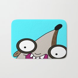 Rigby - Regular Show Bath Mat | Rigby, Regularshow, Graphic Design, Funny, Illustration, Graphicdesign, Vector, Comic 