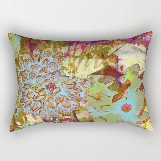 from the garden Rectangular Pillow