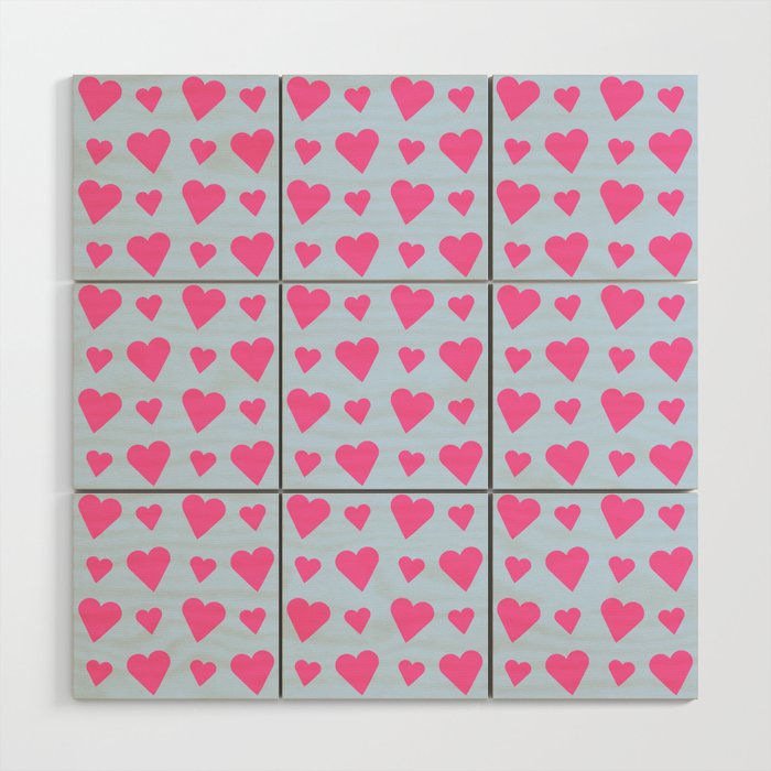 Heart and love 36 Wood Wall Art