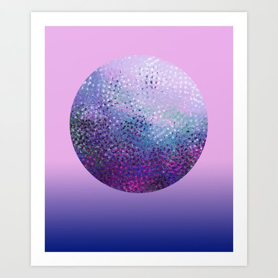 Galatic Sphere Art Print