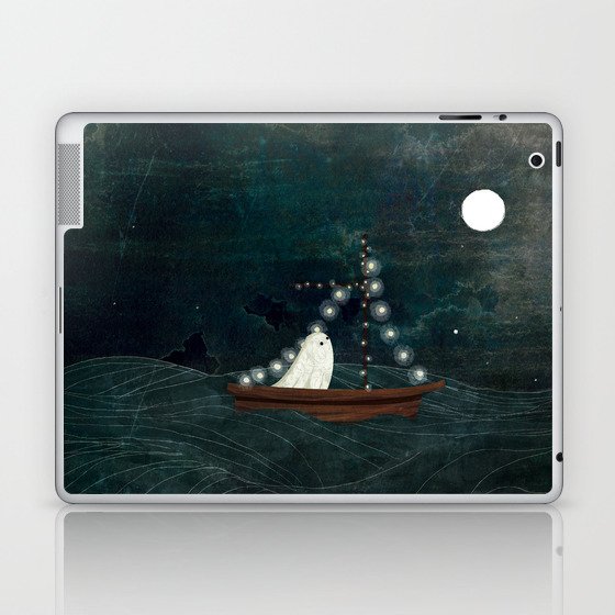 Ghost Boat Ride Laptop & iPad Skin