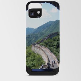 China Photography - Great Wall Of China Seen From Inside A Tower iPhone Card Case