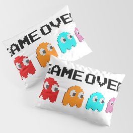 Pacman Game Over Pillow Sham