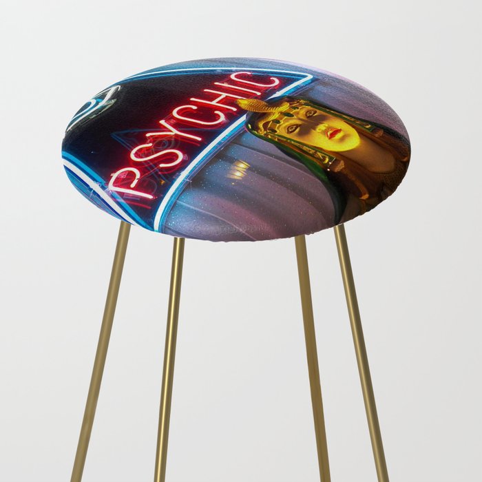 Psychic Counter Stool By Alphavariable Society6