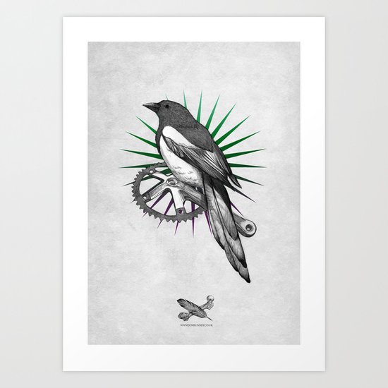 Shiny Art Print