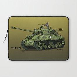 Dogs of War: Sherman Tank Laptop Sleeve
