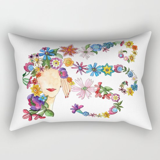 Sleeping Beauty Rectangular Pillow