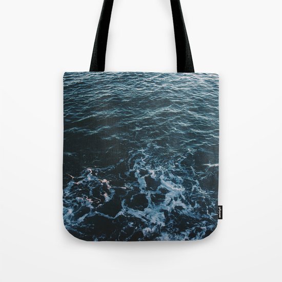 Dark #Sea Tote Bag