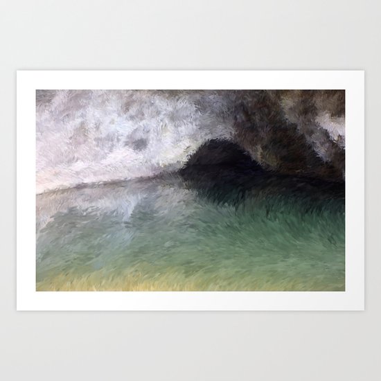 Kaua'i Cave Art Print