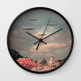 Pretend They Never Came Wall Clock