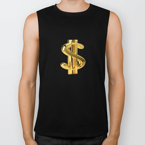 Dollar sign Biker Tank