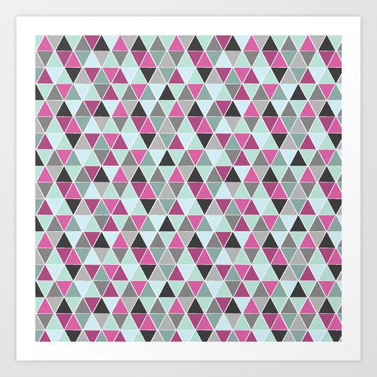 Triangulation Art Print