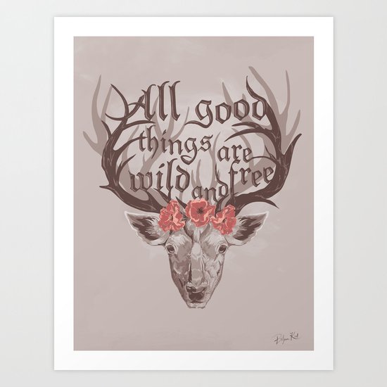 All Good Things Art Print