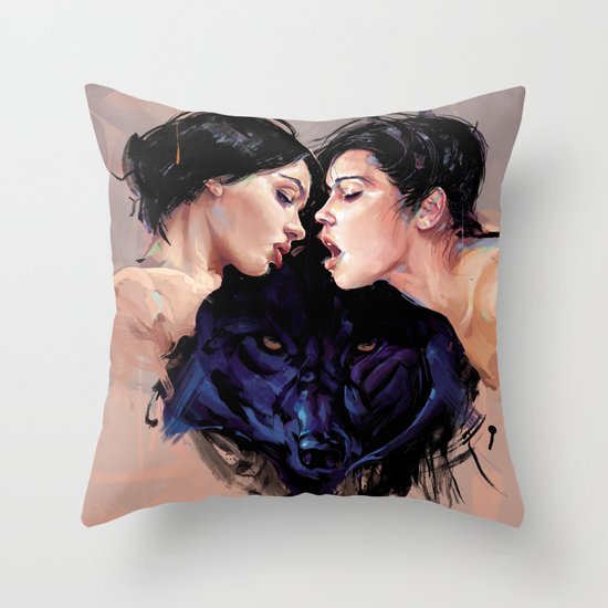 Beast Throw Pillow