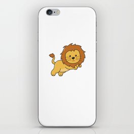 Lion Cute Animals For Kids Lion King iPhone Skin