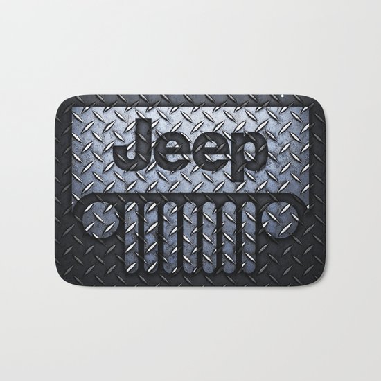 jeep logo Bath Mat
