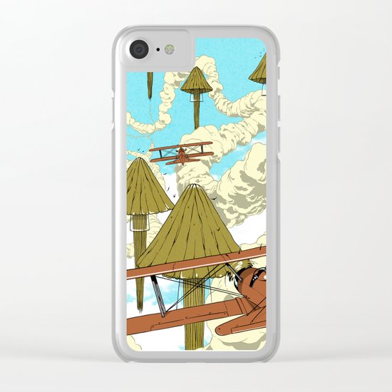 Jellyfish's War Clear iPhone Case