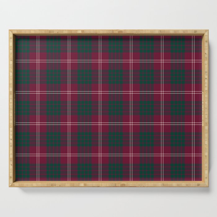 Clan Crawford Tartan Serving Tray