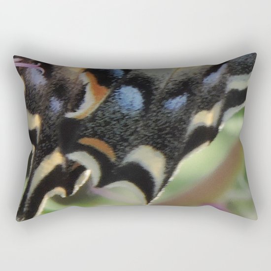 Detail of a Swallowtail Rectangular Pillow