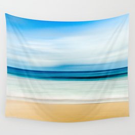 Blurred Beach Wall Tapestry