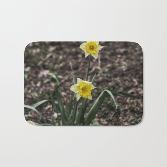 Spring Daffodil Bath Mat
