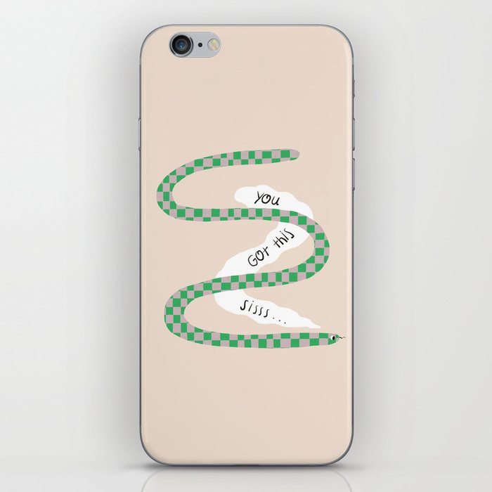 Supportive Snake  iPhone Skin