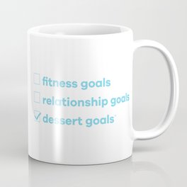 Goals Checklist Coffee Mug