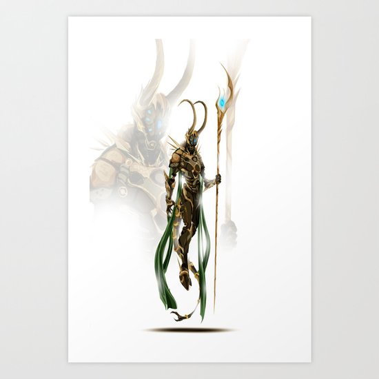 Auto-Avenger Lo Art Print