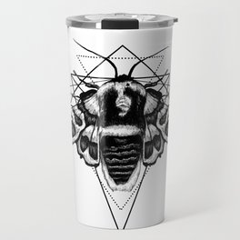 Geometric Moth Travel Mug