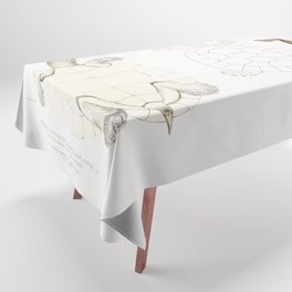 Batagur Terrapin Tablecloth