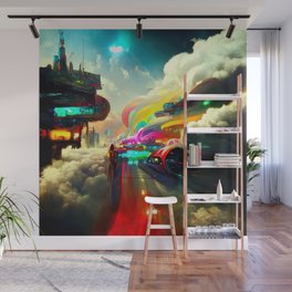Welcome to Cloud City Wall Mural