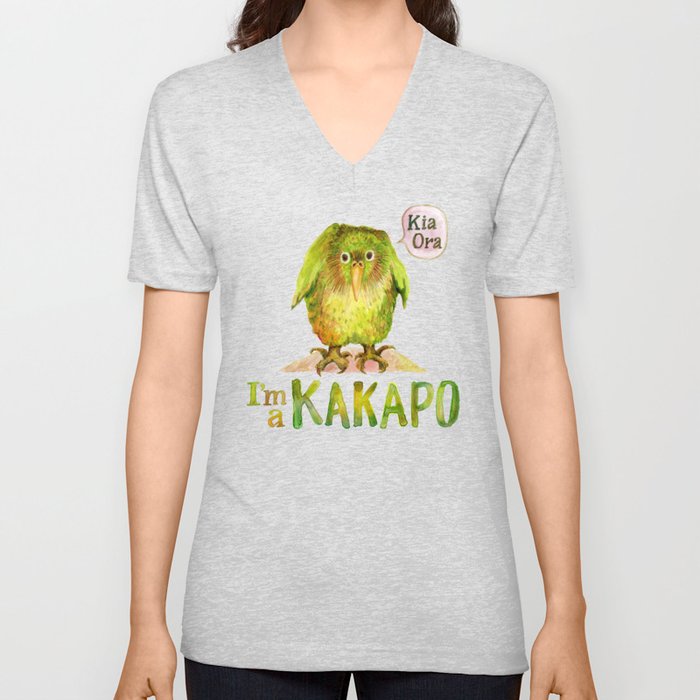 I'm a KAKAPO V Neck T Shirt