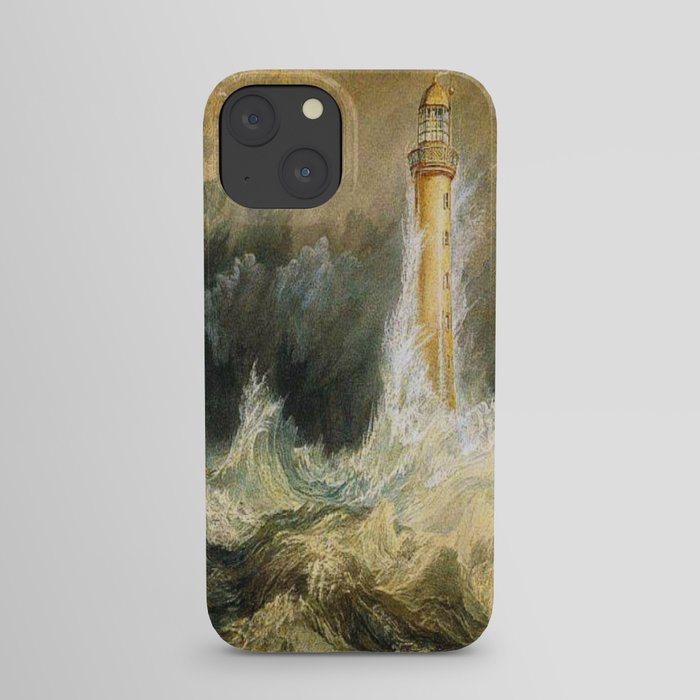 Joseph Mallord William Turner Bell Rock Lighthouse iPhone Case