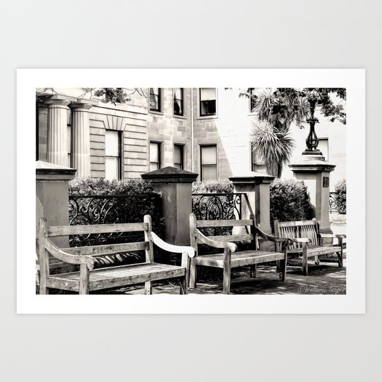 Be Seated Art Print