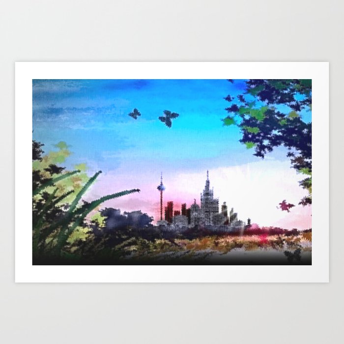Town And Country Art Print By Capricorn Society6