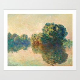 The Seine at Giverny, 1897 by Claude Monet Art Print