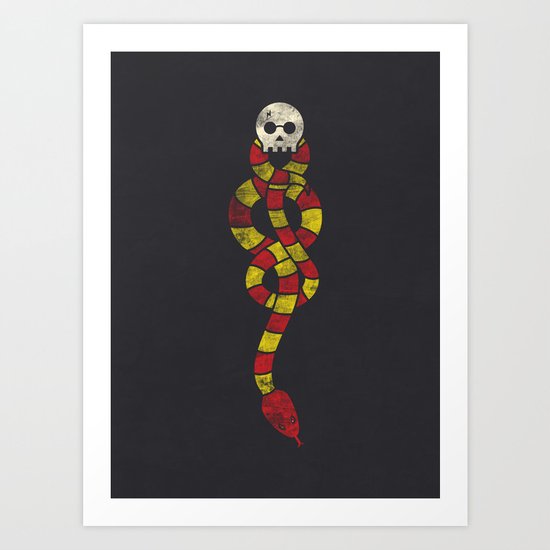 The Scarf Mark Art Print
