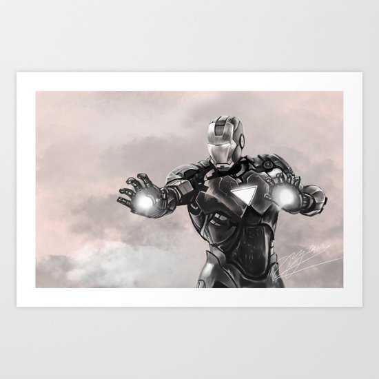 ironman Art Print